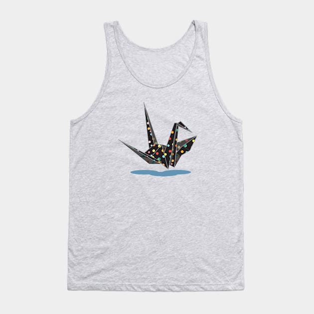 Flying Origami Carne Tank Top by V-Rie